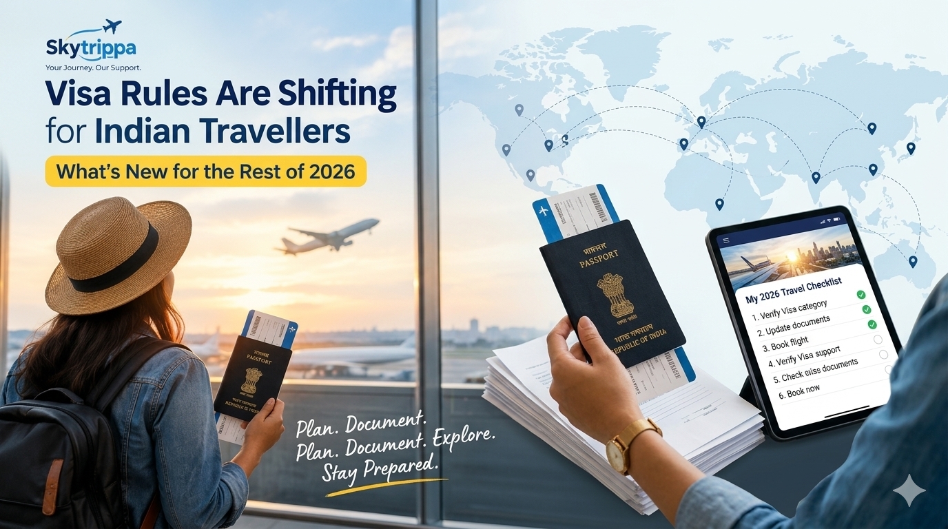 Visa Rules Are Shifting for Indian Travellers: What's New for the Rest of 2026