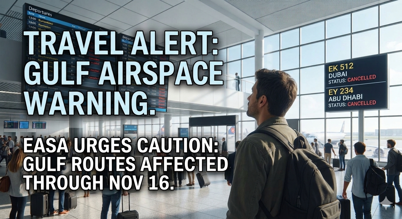 Gulf Airspace Warning: Flying Via the Gulf? Read This First